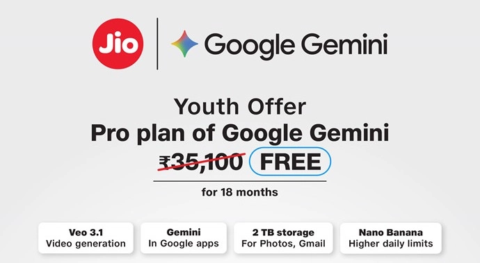 How to Avail Free Google Gemini Pro Subscription for Reliance Jio Users: Step-by-Step Guide (2025)